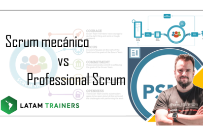 La importancia de los valores de Scrum para diferenciar entre Scrum mecánico y Professional Scrum